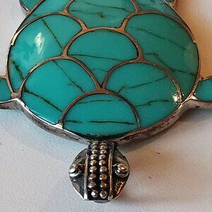 925 Turtle Pendant